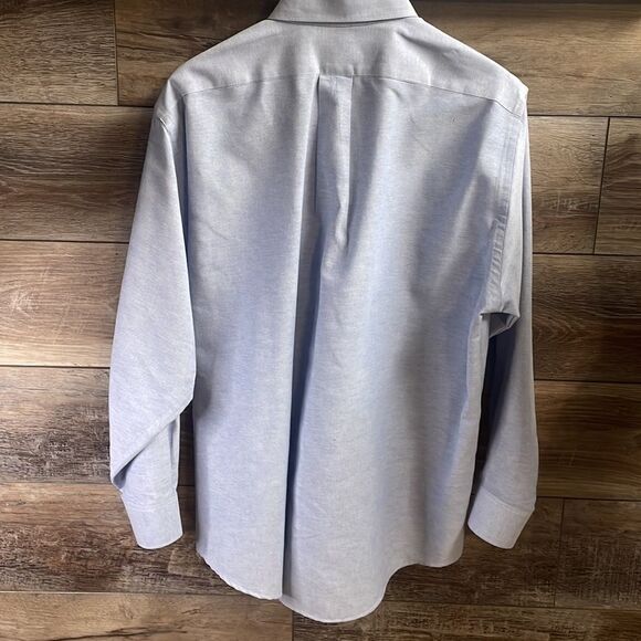 Vanheusen Mens Wrinkle Free Long Sleeve Dress Shirt 16 1/2 32/33 - Picture 7 of 7